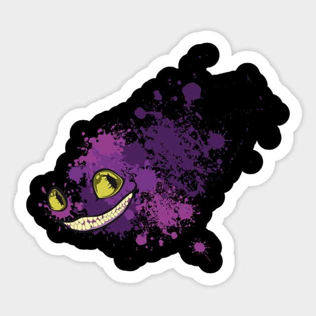 Cheshire spirit Sticker by Edwoody